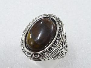 タイガーアイ　指輪(25号)